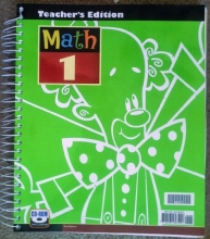 Cover art for Math 1 Teacher's Edition