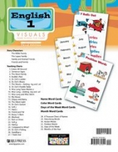Cover art for ENGLISH 1 VISUALS - HOME SCHOOL FLIP CHART for use with THIRD EDITION BJU PRESS
