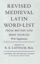 Cover art for Revised Medieval Latin Word-List from British and Irish Sources (British Academy)