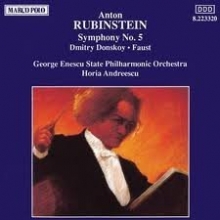 Cover art for Rubinstein: Symphony No.5 / Donskoy: Faust