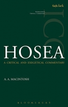 Cover art for Hosea (International Critical Commentary)