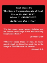 Cover art for The Seven Commandments of Noah. Volume II - Adultery, Volume III - Bloodshed