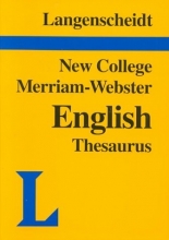 Cover art for Langenscheidt's New College Merriam-Webster: English Thesaurus