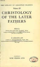Cover art for Christology of the Later Fathers