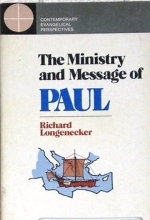 Cover art for THE MINISTRY AND MESSAGE OF PAUL - Contemporary Evangelical Perspectives