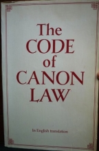 Cover art for The Code of Canon Law: In English Translation