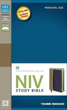 Cover art for NIV Study Bible, Indexed