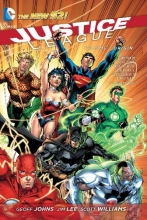 Cover art for Justice League, Vol. 1: Origin (The New 52)