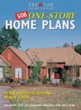 Cover art for 508 One-Story Home Plans: Plan Modifications Made Easy!