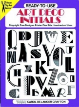 Cover art for Ready-to-Use Art Deco Initials (Dover Clip Art Ready-to-Use)