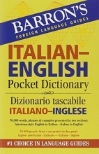 Cover art for Barron's Italian-English Pocket Bilingual Dictionary (Barron's Foreign Language Guides)