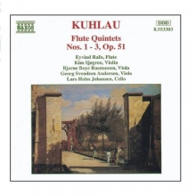 Cover art for Kuhlau: Flute Quintets Op. 51, Nos. 1- 3