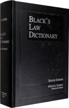 Cover art for Black's Law Dictionary, 8th Edition (Black's Law Dictionary (Standard Edition))