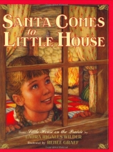 Cover art for Santa Comes to Little House (Little House Picture Book)