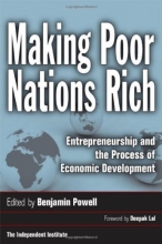Cover art for Making Poor Nations Rich: Entrepreneurship and the Process of Economic Development (Stanford Economics and Finance)