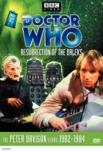 Cover art for Doctor Who: Resurrection of the Daleks 