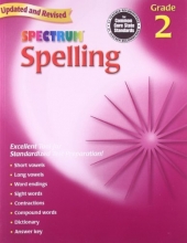 Cover art for Spelling, Grade 2 (Spectrum)