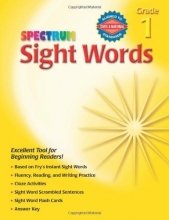 Cover art for Sight Words, Grade 1 (Spectrum)