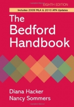 Cover art for The Bedford Handbook with 2009 MLA and 2010 APA Updates, Eighth Edition