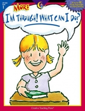 Cover art for More I'm Through, What Can I Do?, Gr. 1