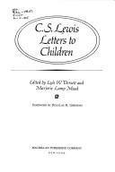 Cover art for C. S. Lewis: Letters to Children
