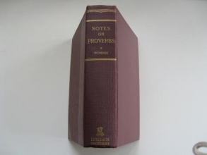 Cover art for Notes on Proverbs