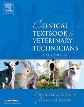 Cover art for Clinical Textbook for Veterinary Technicians Sixth Edition