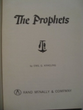 Cover art for The prophets,