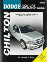 Cover art for Dodge Pick-Ups, 2002-2008 (Chilton's Total Car Care Repair Manual)