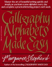 Cover art for Calligraphy Alphabets Made Easy (Perigee)