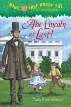 Cover art for Magic Tree House #47: Abe Lincoln at Last!