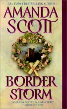 Cover art for Border Storm (Zebra Historical Romance)