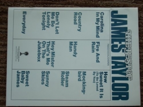 Cover art for The Best of James Taylor Piano/vocal/chords