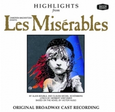 Cover art for Les Miserables (Highlights from the 1987 Original Broadway Cast)