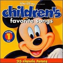 Cover art for Disney Records Children's Favorite Songs (Vol. 1)