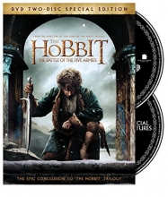 Cover art for The Hobbit: The Battle of the Five Armies  (DVD+UltraViolet)