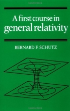 Cover art for A First Course in General Relativity