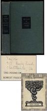 Cover art for The poems of Robert Frost, (The Modern library of the world's best books)