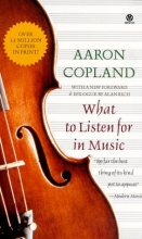 Cover art for What to Listen for in Music