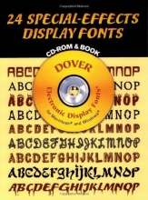 Cover art for 24 Special-Effects Display Fonts CD-ROM and Book (Dover Electronic Display Fonts)