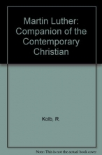 Cover art for Martin Luther: Companion of the Contemporary Christian