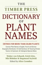 Cover art for The Timber Press Dictionary of Plant Names