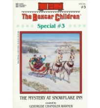 Cover art for the boxcar children: the mystery at snowflake inn
