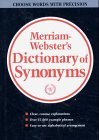 Cover art for Webster's New Dictionary of Synonyms: A Dictionary of Discriminated Synonyms with Antonyms and Analogous and Contrasted Words