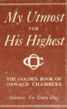 Cover art for The Golden Book of Oswald Chambers: My Utmost for His Highest- Selections for the Year