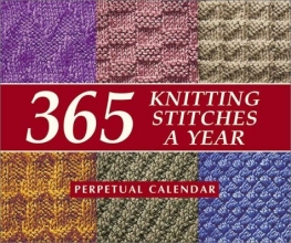 Cover art for 365 Knitting Stitches a Year: Perpetual Calendar