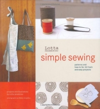 Cover art for Lotta Jansdotter's Simple Sewing: Patterns and How-To for 24 Fresh and Easy Projects