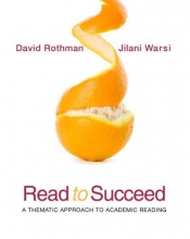 Cover art for Read to Succeed: A Thematic Approach to Academic Reading