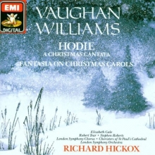 Cover art for Vaughan Williams: Hodie, A Christmas Cantata, Fantasia on Christmas Carols