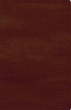 Cover art for KJV Names of God Bible Mahogany, Hebrew Name Design Duravella